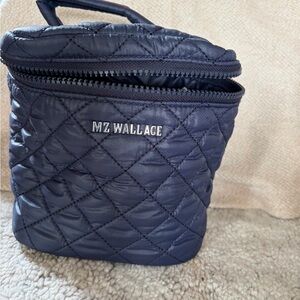 New without tags MZ Wallace makeup bag navy blue